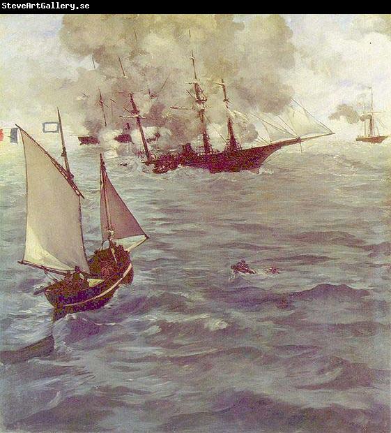 Edouard Manet Schlacht zwischen der